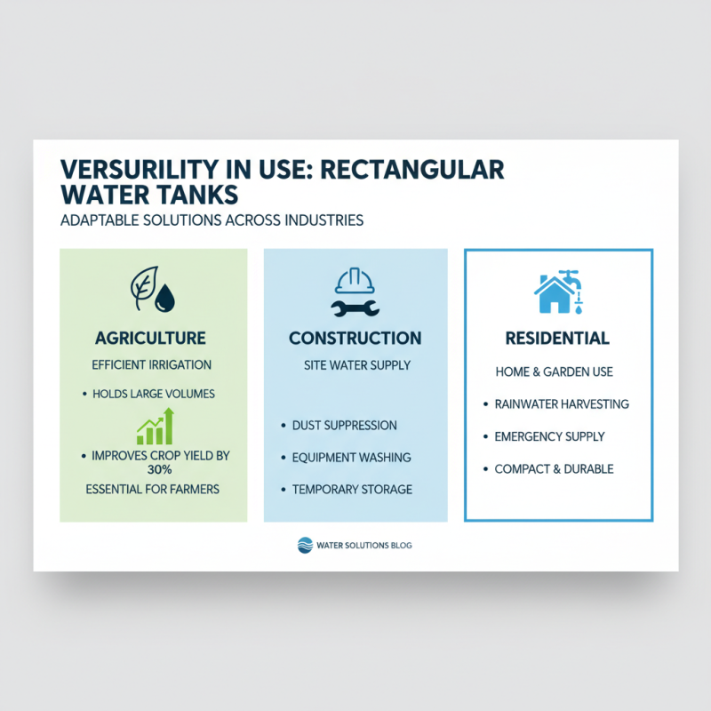 Top 10 Benefits of Using Rectangular Water Tanks for Your Needs?