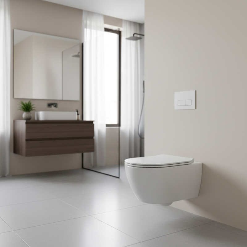 Why Choose a Wall Hanging Toilet for Your Bathroom Upgrade?