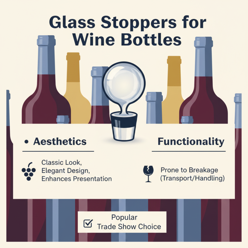 Top Tips for Choosing Wine Bottle Glass Stoppers at Trade Shows?