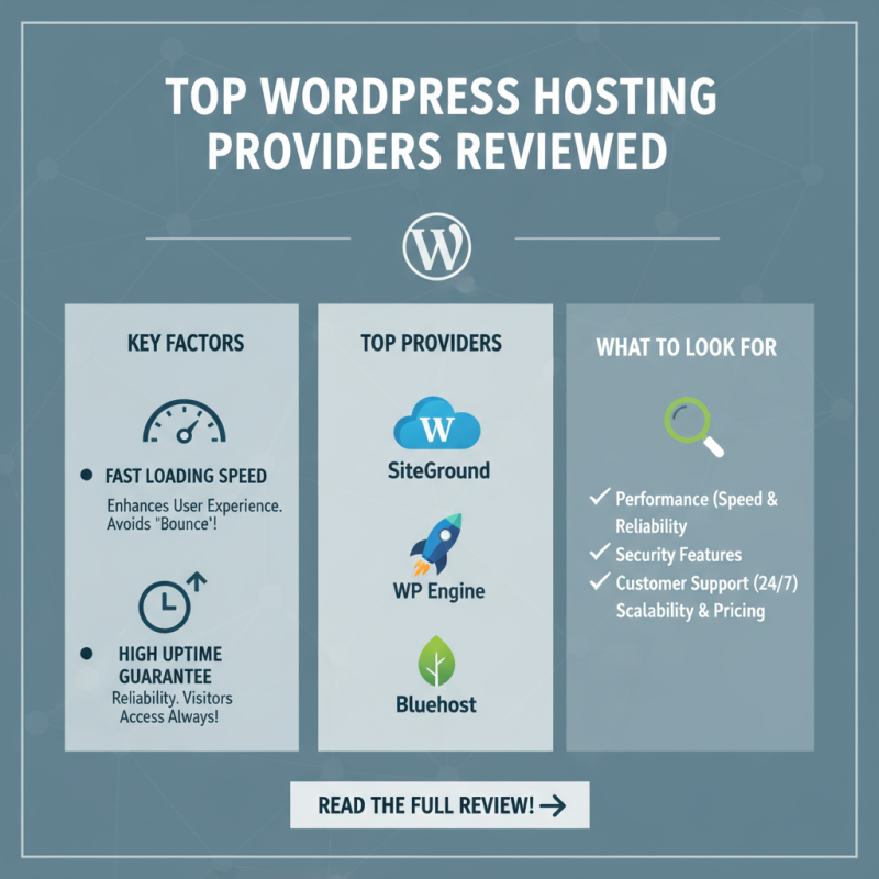 2026 Best Webhosting Services for WordPress Websites Revealed?