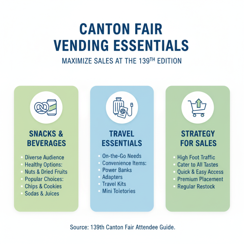 Tips for Owning a Vending Machine at the 139th Canton Fair?