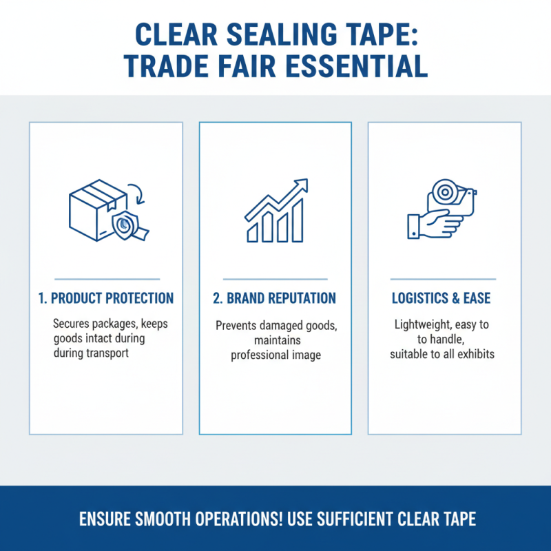 Top Tips for Using Clear Sealing Tape at Canton Fair 2026?