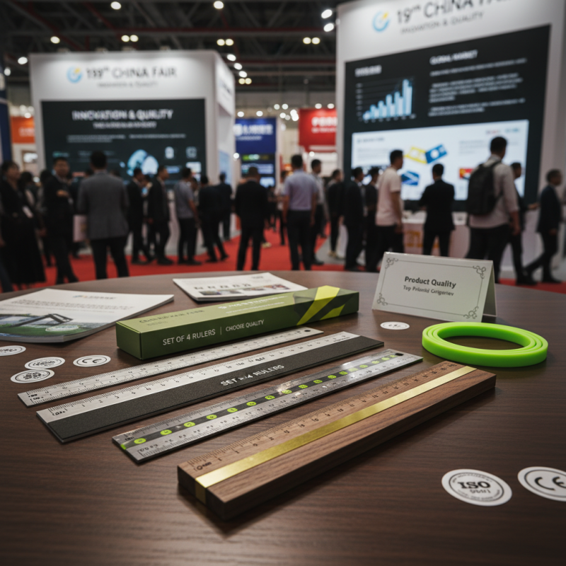 Набор линеек 4 штуки на 139-й ярмарке в Китае Как выбрать?