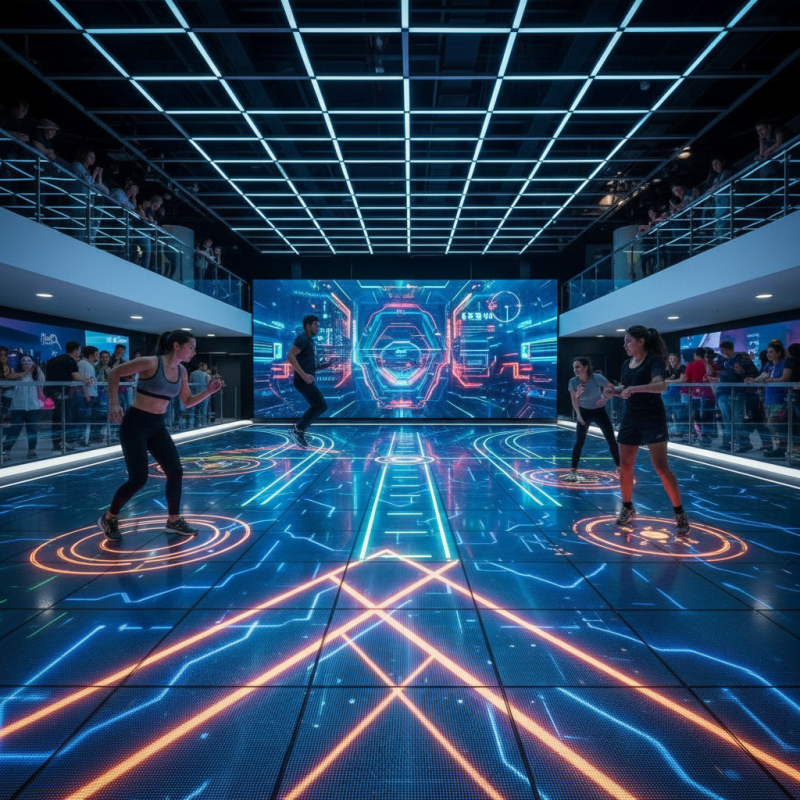 Discover Interactive LED Gym Floor Innovations at China Import Expo?