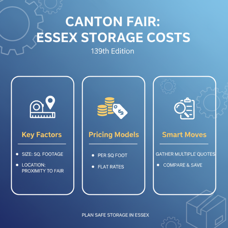Best Storage Solutions in Essex for 139th Canton Fair?