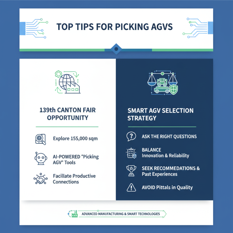 Top Tips for Picking AGVs at the 139th Canton Fair?