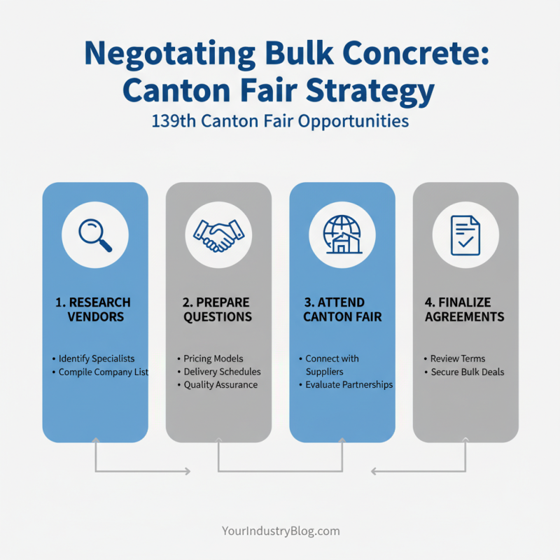 How to Source Onsite Concrete at the 139th Canton Fair?