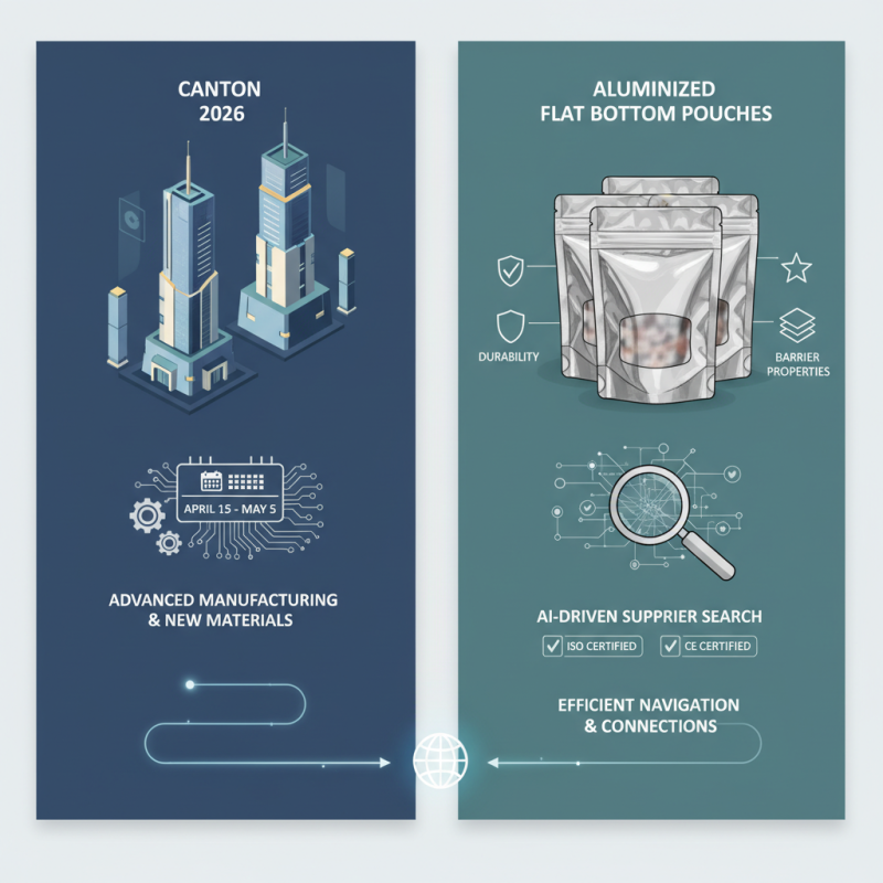 2026 Best Aluminized Flat Bottom Pouches at Canton Fair?