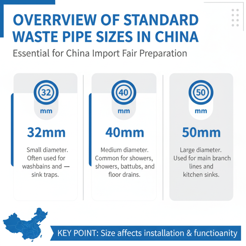 Top 10 Waste Pipe Sizes You Need to Know for China Import Fair?
