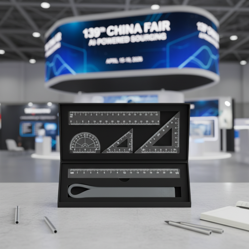 Набор линеек 4 штуки на 139-й ярмарке в Китае как купить?