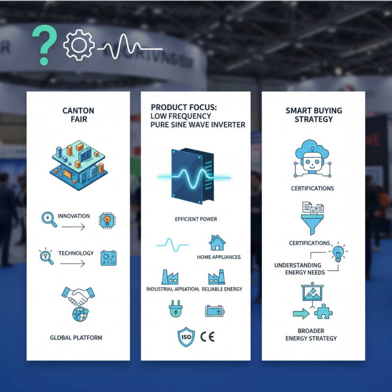 Why Choose Low Frequency Pure Sine Wave Inverter at Canton Fair?