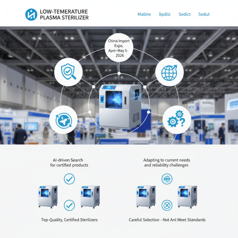 Best Low Temperature Plasma Sterilizers at China Import Expo?