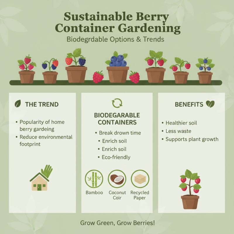 2026 Top Berry Containers for Growing Fresh Fruits at Home?