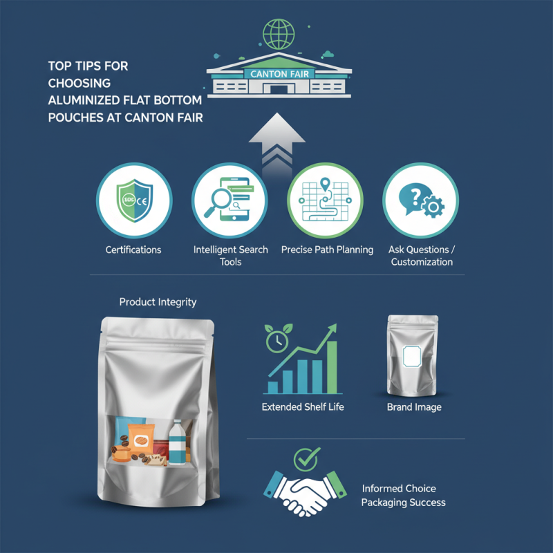 Top Tips for Choosing Aluminized Flat Bottom Pouches at Canton Fair?