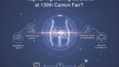 China Best Vaginal Tightening Solutions at 139th Canton Fair?