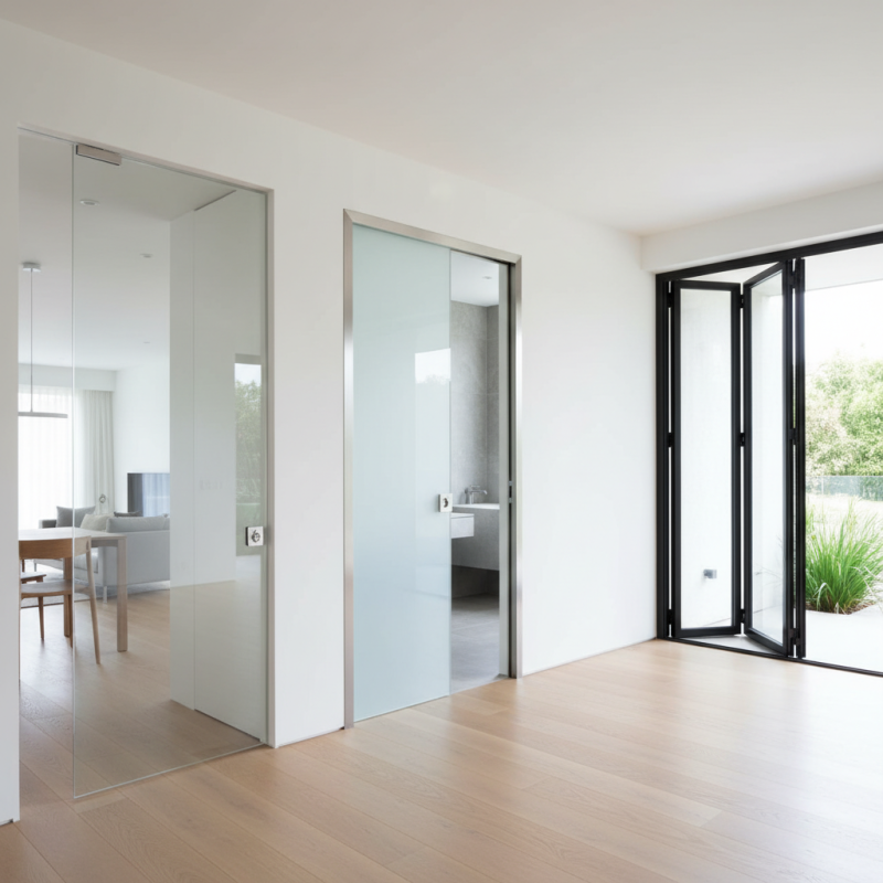 China Best Tempered Glass Door Options for Modern Interiors?