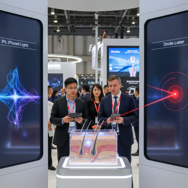 Differences Between IPL and Diode Laser at China Import Expo?