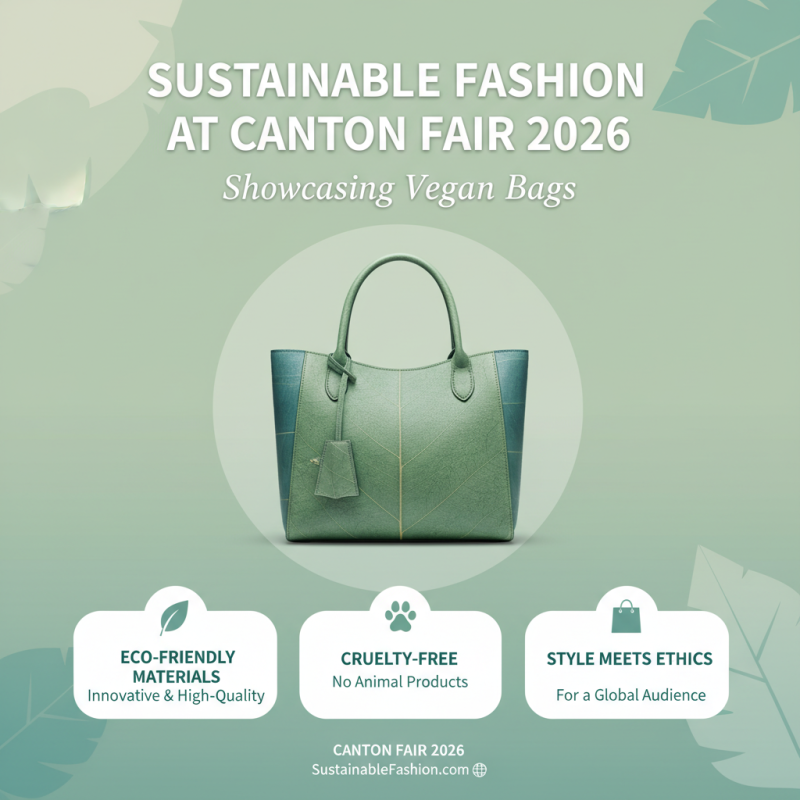 Best Vegan Designer Bags at 2026 Canton Fair Insights?