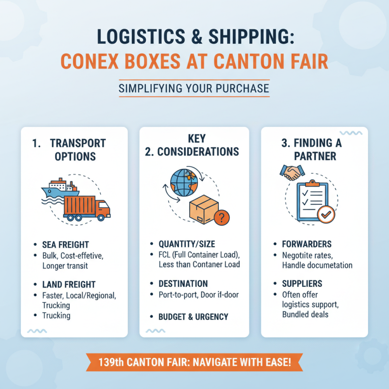 139th Canton Fair Essential Tips for Conex Box Buyers?