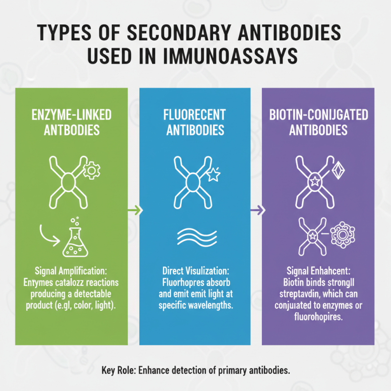 What is the Role of Secondary Antibodies in Immunoassays?