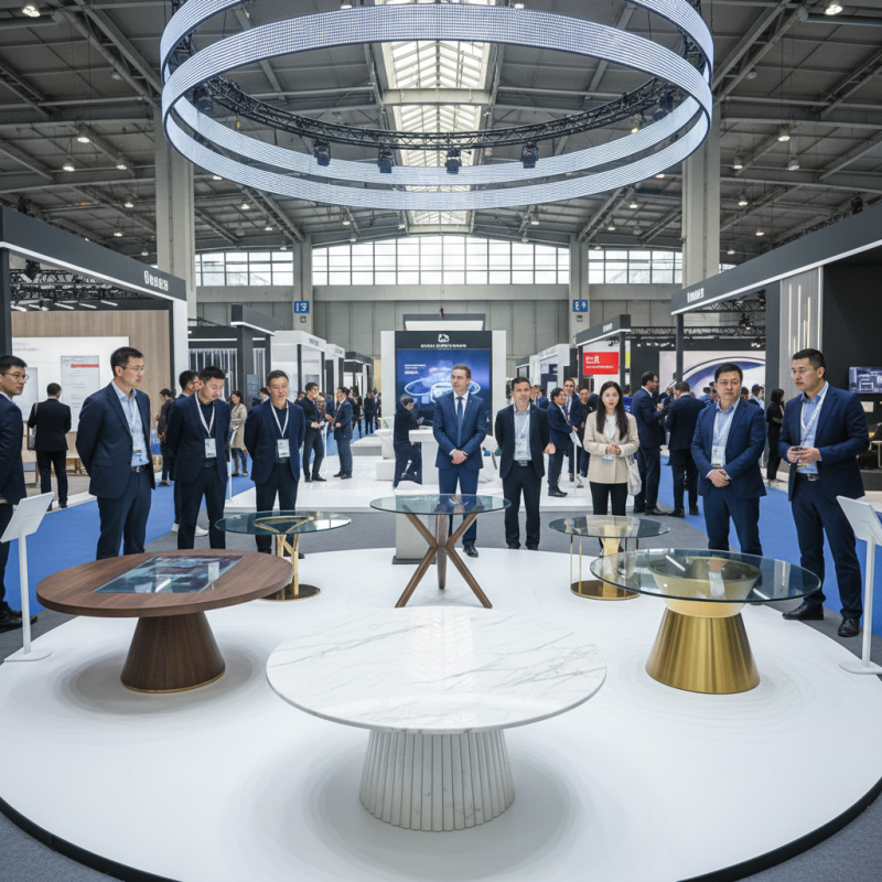 Top Round Pedestal Coffee Tables at China Import Expo 2026?