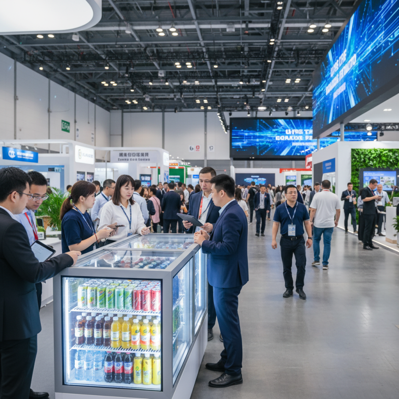 What is a Beverage Display Cooler at the 139th Canton Fair?