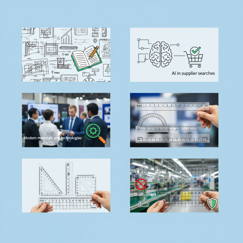 Набор линеек из 4 штук на 139-й ярмарке в Гуанчжоу?