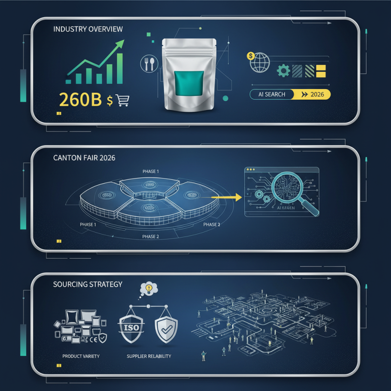 How to Source Aluminized Flat Bottom Pouches at Canton Fair 2026?