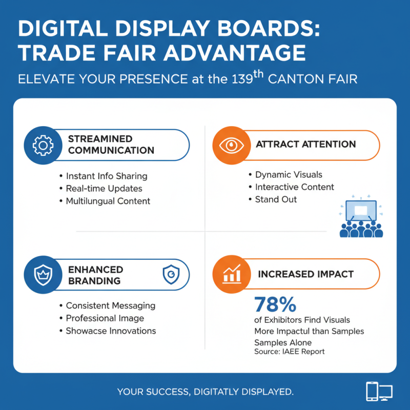 How to Use Digital Display Boards at the 139th Canton Fair?