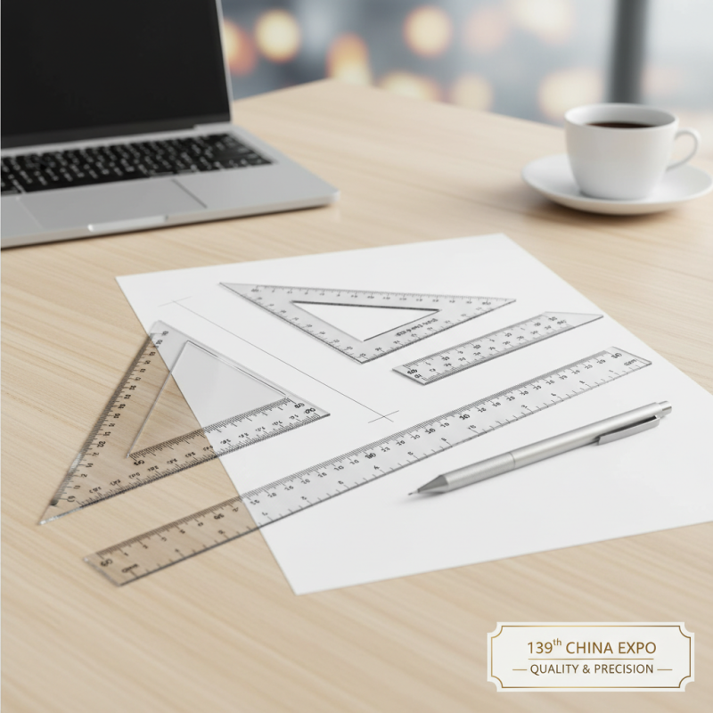 Набор линеек 4 штуки на 139-й выставке в Китае как выбрать?