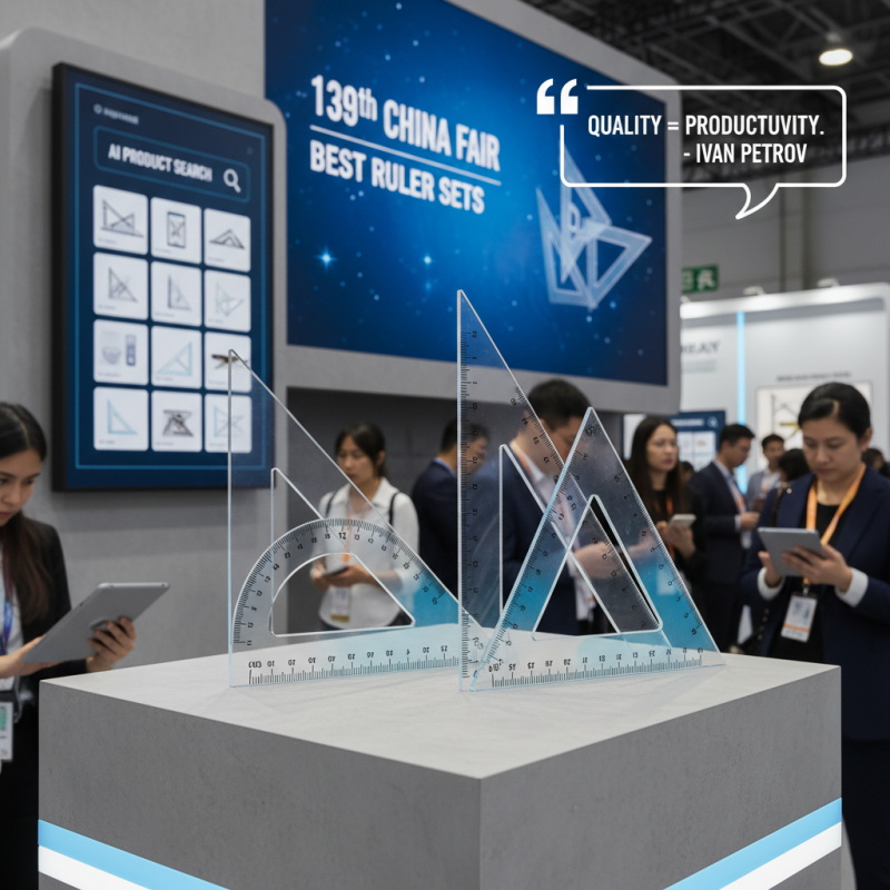 Лучшие наборы линеек на 139-й ярмарке в Китае?