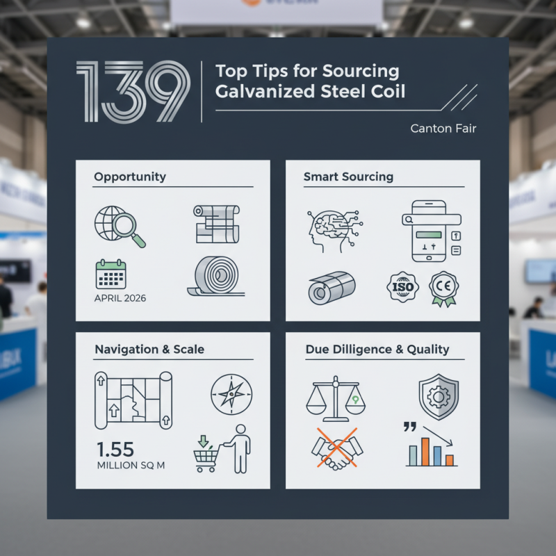 Top Tips for Sourcing Galvanized Steel Coil at Canton Fair 139?