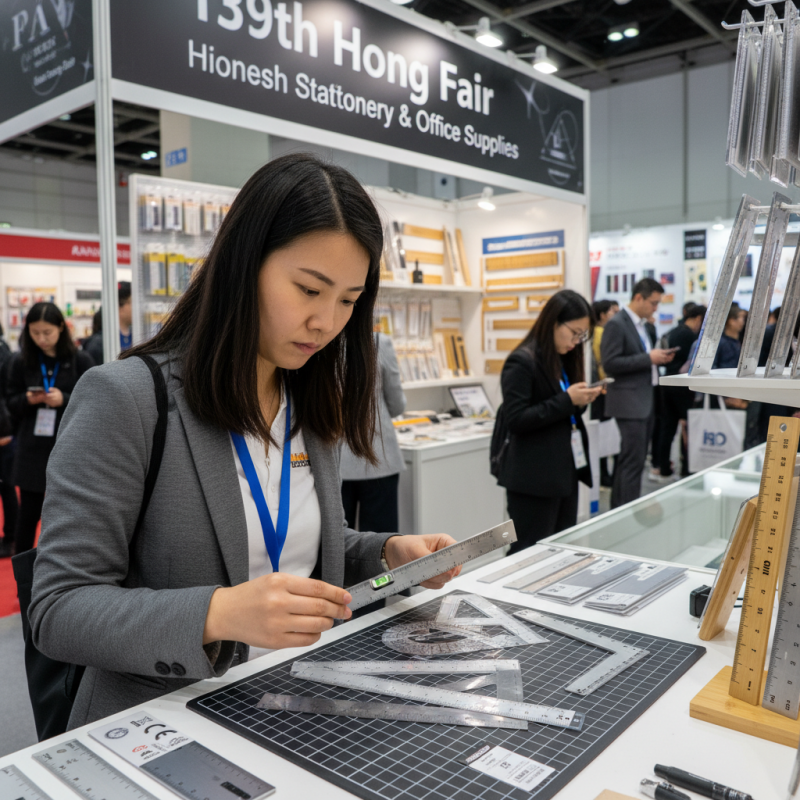 Как выбрать набор линеек на 139-й гонконгской ярмарке?