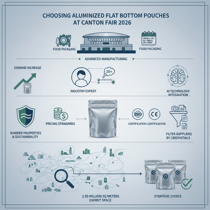 How to Choose Aluminized Flat Bottom Pouches at Canton Fair?