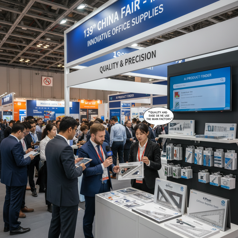 Набор линеек 4 штуки на 139-й ярмарке в Китае как выбрать?