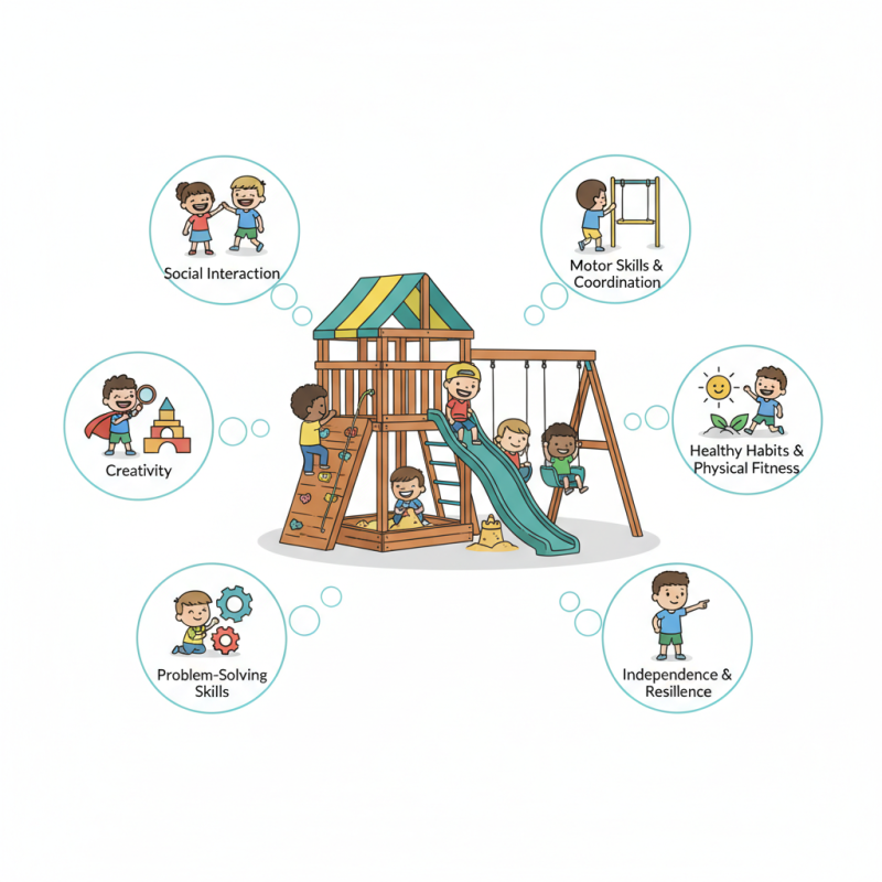 What is a backyard play set and why is it important for children?