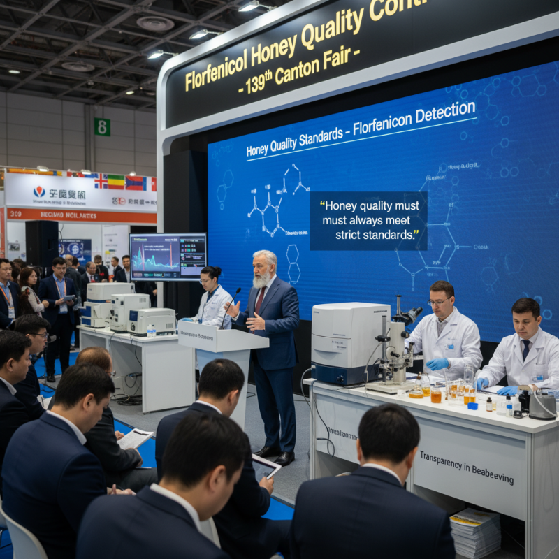 Тест на мед с флорфениколом на 139-й Кантонской ярмарке?