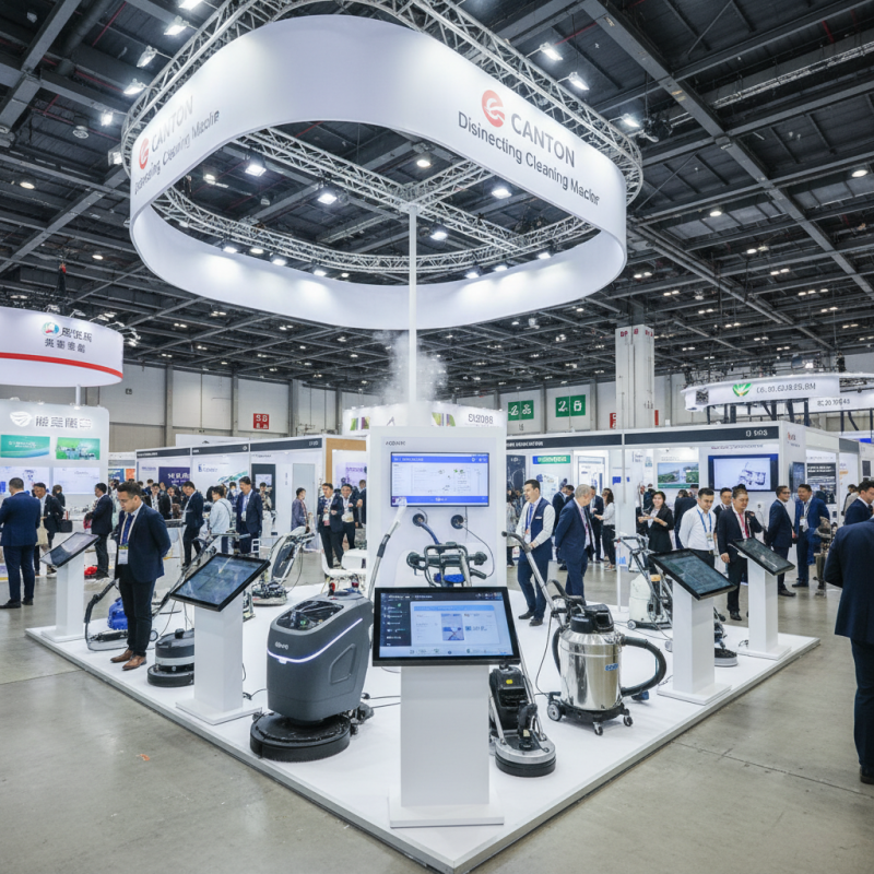 How to Choose a Disinfecting Cleaning Machine at Canton Fair?