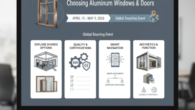 How to Choose Aluminum Windows and Doors at Canton Fair 139?