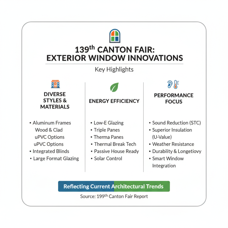Best Exterior Windows at the 139th Canton Fair for Global Buyers?
