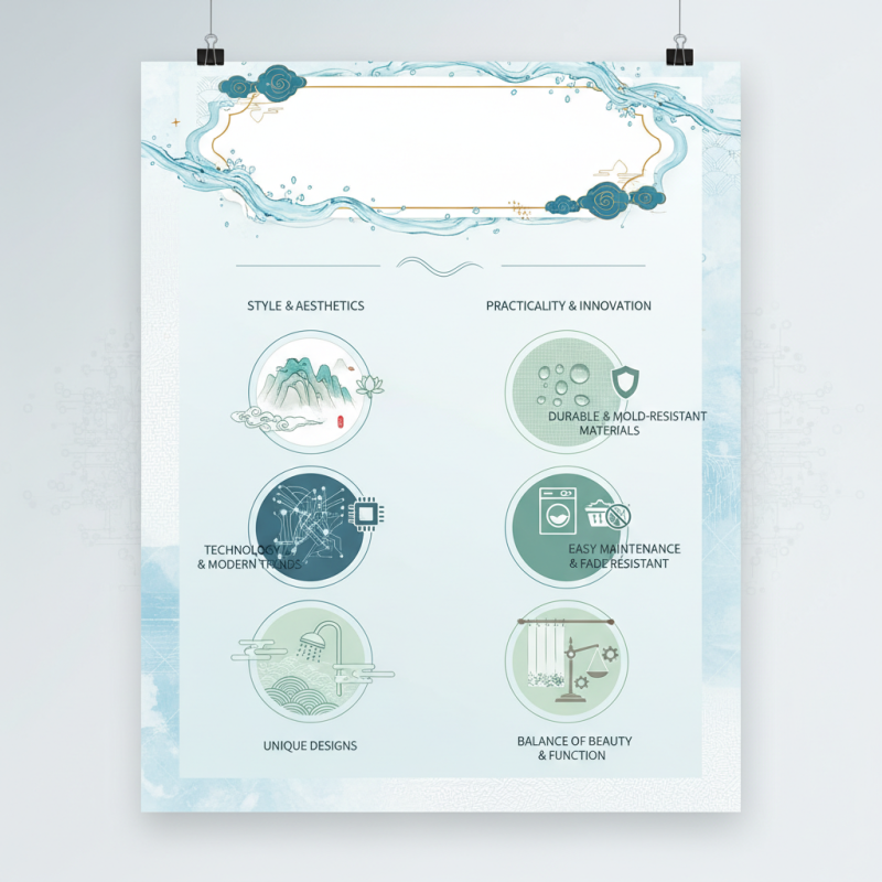 China Top 10 Bath Shower Curtain Designs to Elevate Your Bathroom Style?