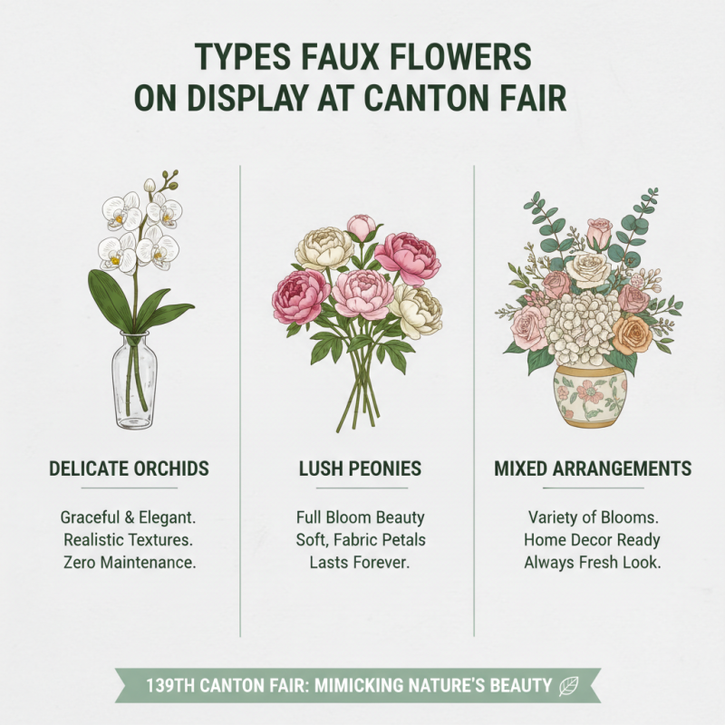What are Faux Flowers at the 139th Canton Fair?