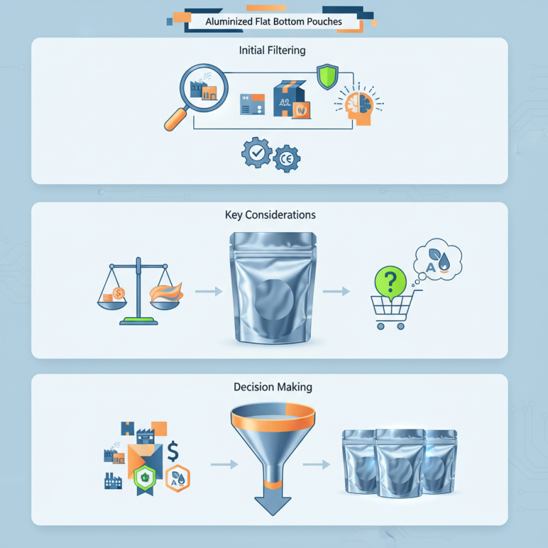 How to Choose Aluminized Flat Bottom Pouches at Canton Fair?