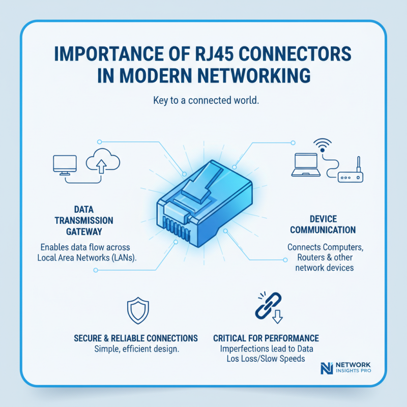 Why Are RJ45 Connectors Essential for Networking and Data Transmission?