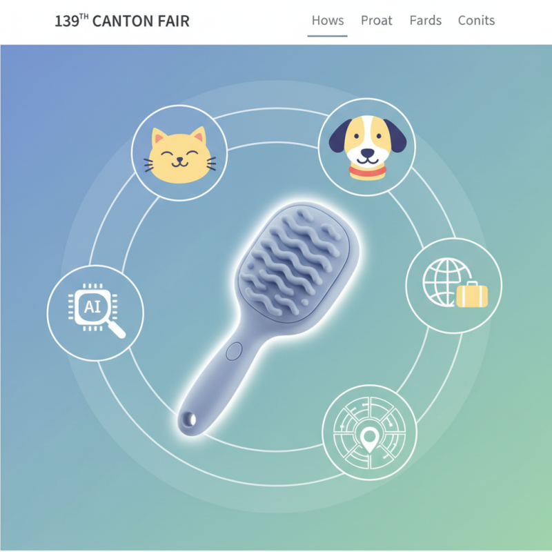 Discover the Best Pet Massage Brush at the 139th Canton Fair?