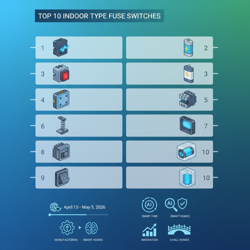 Top 10 Indoor Type Fuse Switches at China Import Export Fair?
