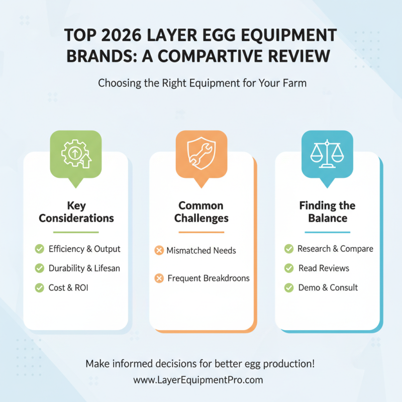 2026 Best Layer Egg Equipment for Your Farming Needs?