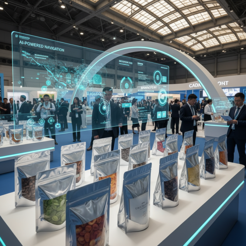 How to Use Aluminized Flat Bottom Pouches at Alibaba Canton Fair?