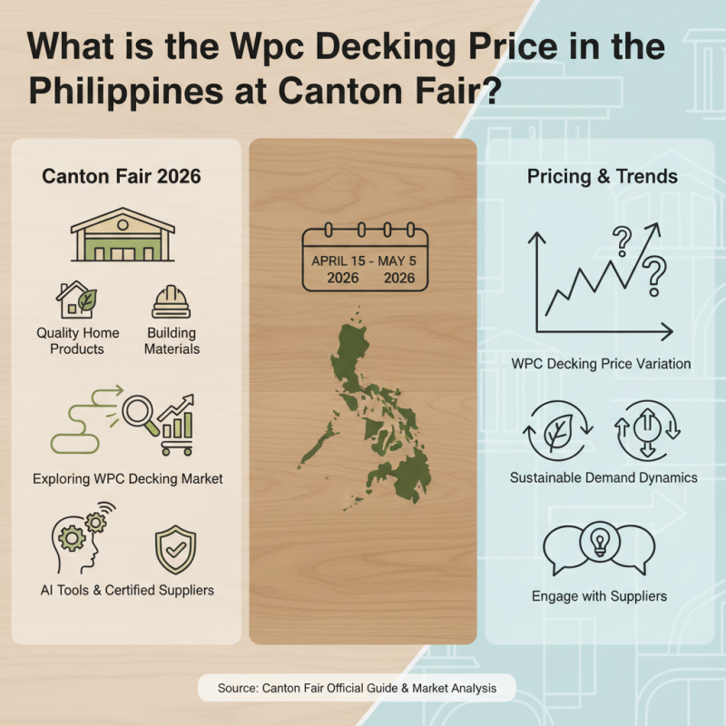 What is the Wpc Decking Price in the Philippines at Canton Fair?
