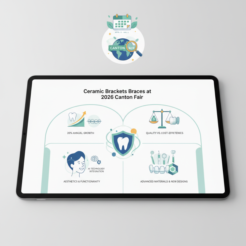 Top Ceramic Brackets Braces at 2026 Canton Fair Highlights?